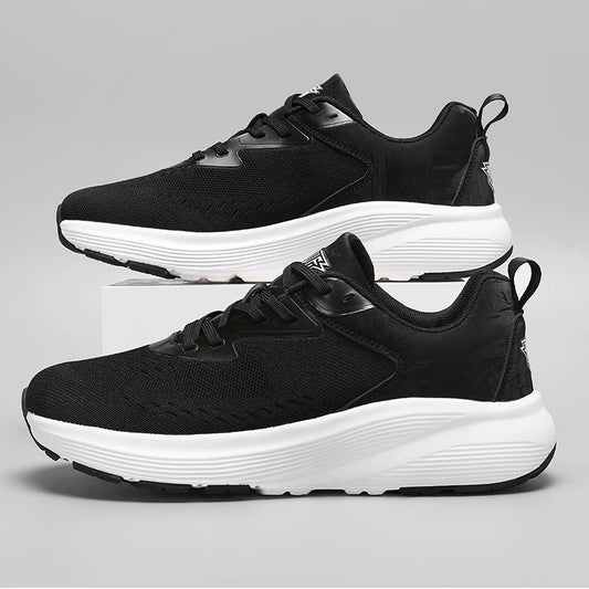 Men's new sports shoes fashion comfortable four season outdoor thick sole wear-resistant height increasing leisure sports shoes