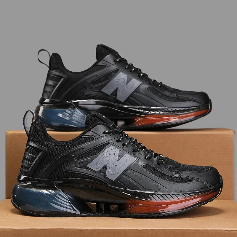 Men Sports Shoes Autumn Fashion Breathable Anti Slip 2025 New Lightweight Soft Comfortable Outdoor Leisure Sneakers Man