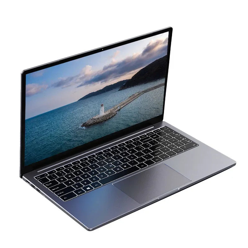 15.6 Inch Laptop Intel Core i9-12900H/i9-10885H Windows 11 Por 2*DDR4 2*M.2 SSD Ultrabook Computer Fingerprint Unlock WIFI5 BT