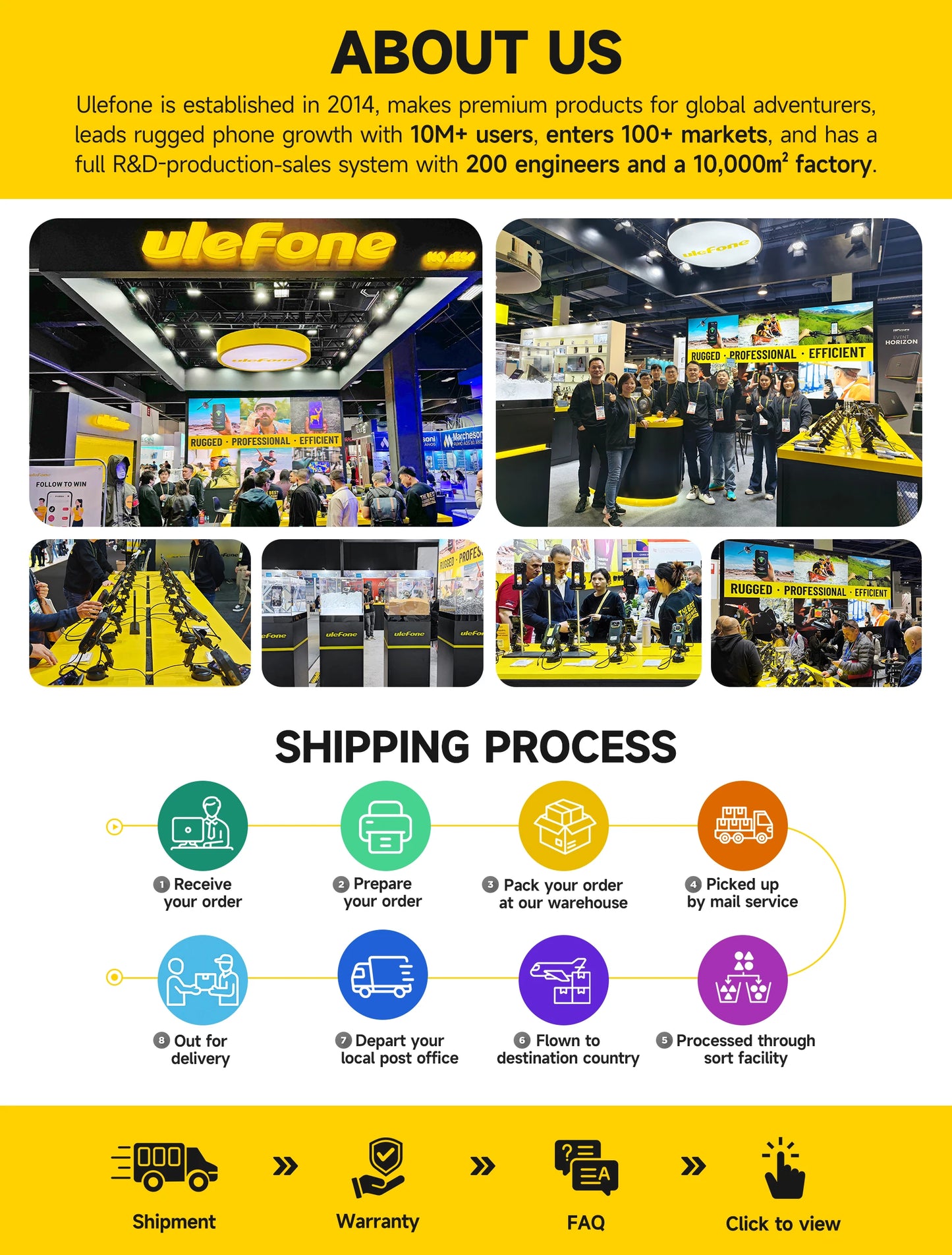 Ulefone Armor 29 Pro 5G AI Rugged Phone 21200mAh 120W 64MP Night Vision 6.67" 120Hz 512GB ROM Mobile MTK Dimensity 7400