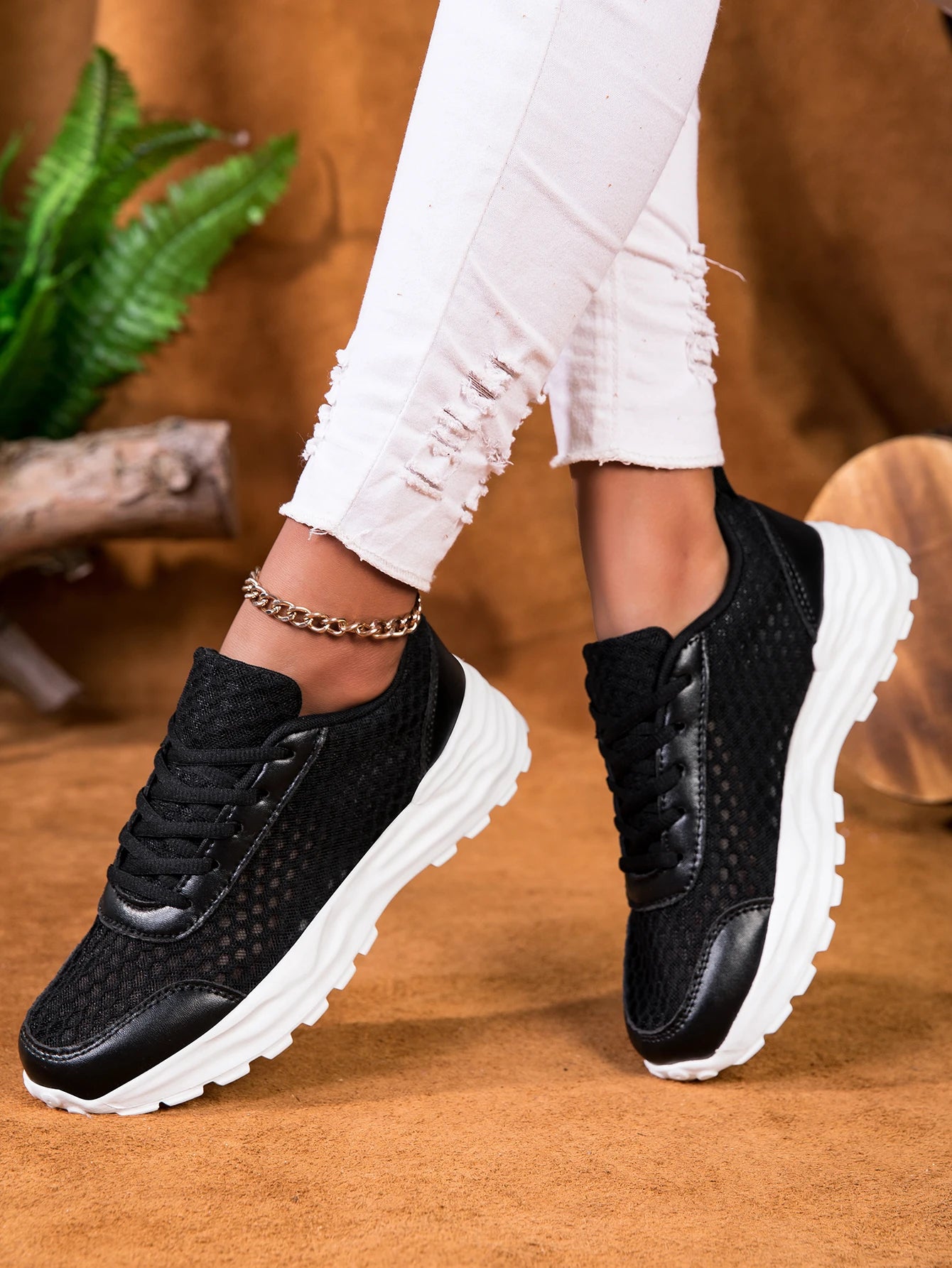 Big Size Tennis for Women Lightweight Sneakers High Quality Breathable Outdoor Athletic Jogging Sport Running Walking Shoes