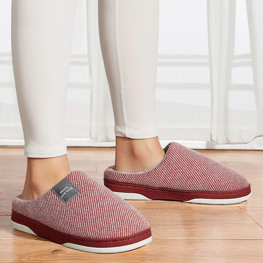 Bedroom Slipper for men Memory Foam Warm Soft Non Slip Wear resistant High Quality Indoor Shoes men Luxury