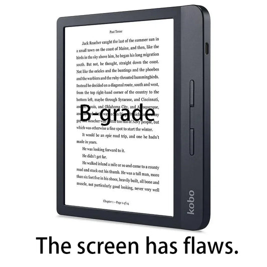 The screen is defect!  KOBO Libra H2O e-Reader B-grade defects 7inch e-book 300PPI N873 IPX8 Waterproof Carta HD EInk screen
