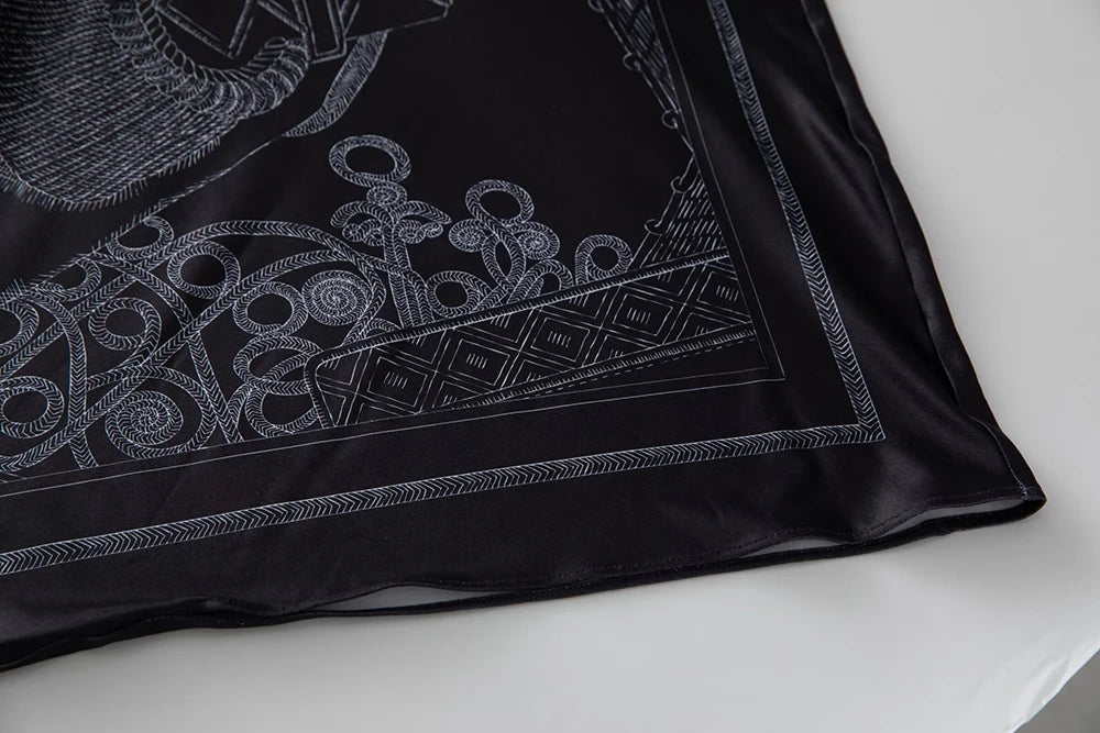 Women's Robes Sexy V Neck Batwing Sleeves Printed Loose Design Elegant Fashion Casul Long Dress Outerwear