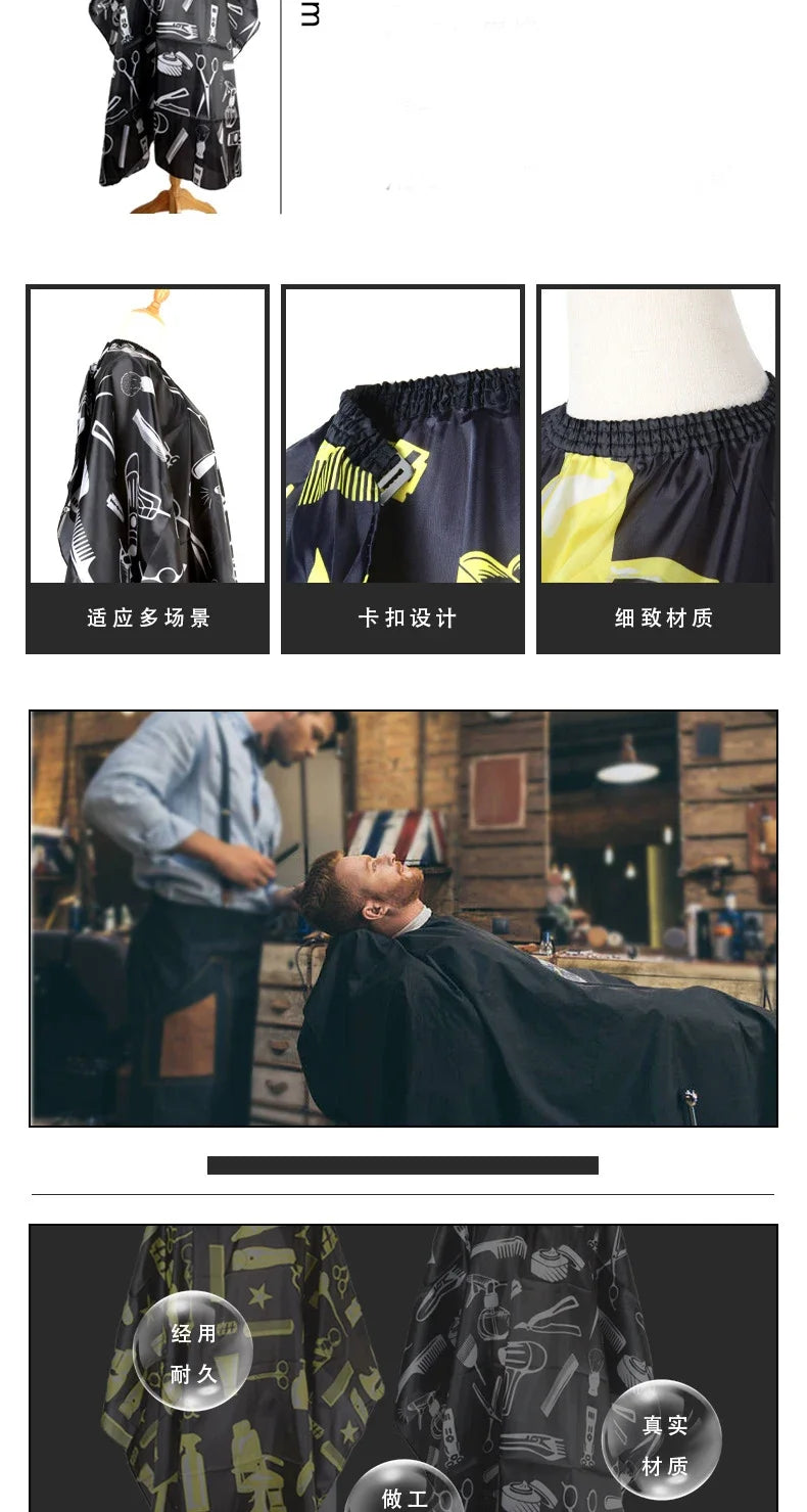 Hairdressing Capes Barber Salon Hair Cutting  Hair Cut Apron Haircut Hairdresser Gown Hair Cutting Shawl Apron Salon Stylists