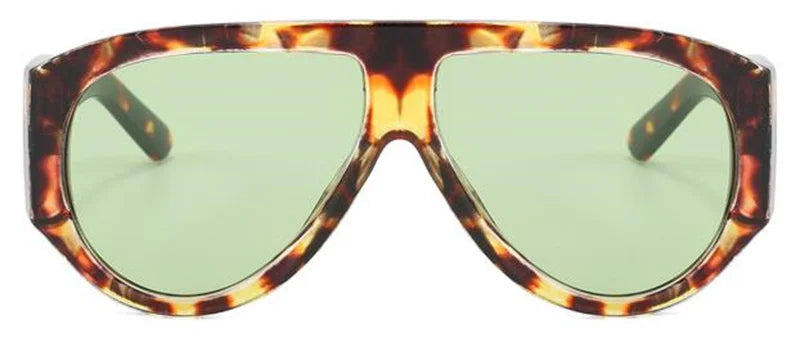 HOT Sun Glasses Unisex Anti-UV Spectacles Oversie Frame Eyeglasses Retro Ornamental Width Temples Sunglasses