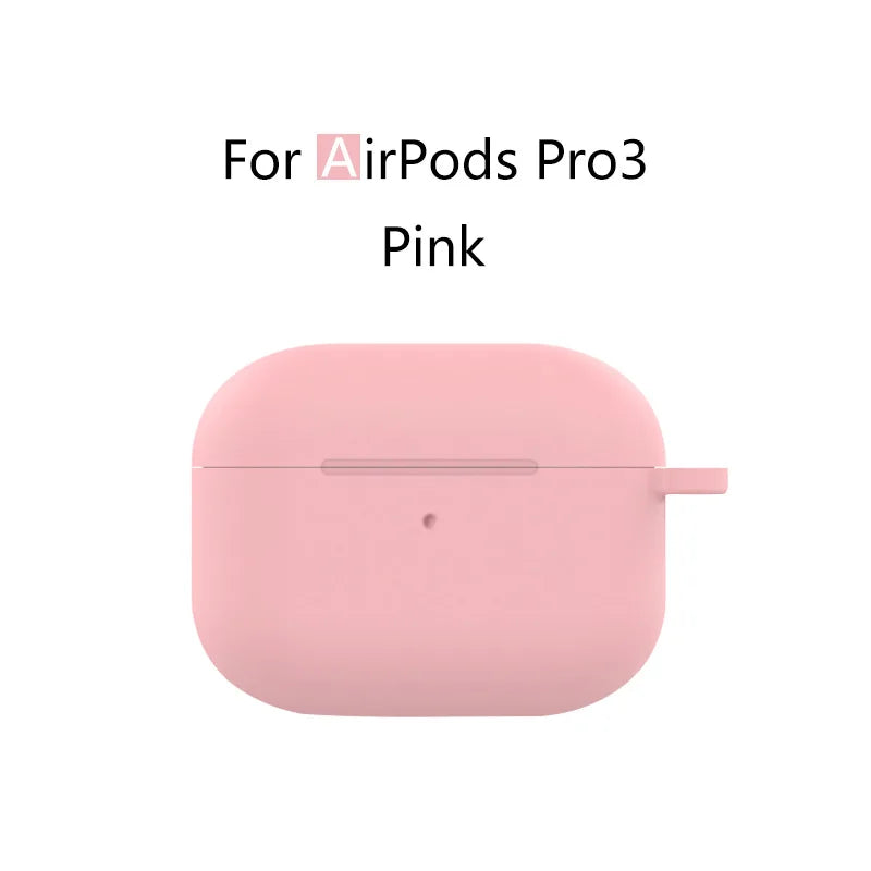 for AirPods Pro 3 Case Cover 2025 with Lanyard Soft Skin Silicone Protective Shockproof Case For AirPods Pro 3 Case Accessories