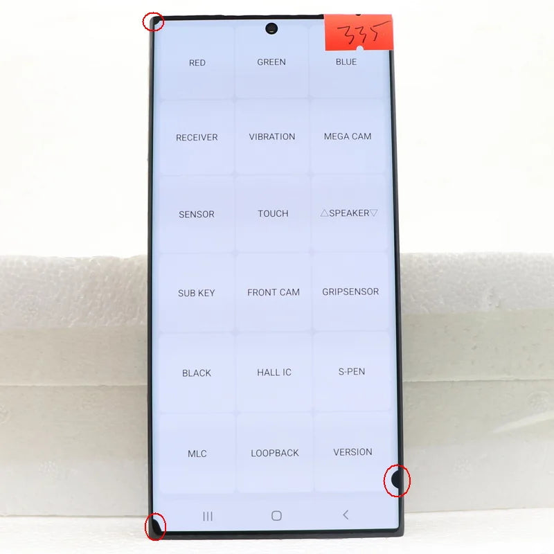 6.8'' Display For Samsung Galaxy S23 Ultra S918 SM-S918B S918U S918B/DS SUPER AMOLED LCD Touch Screen Digitizer with defects