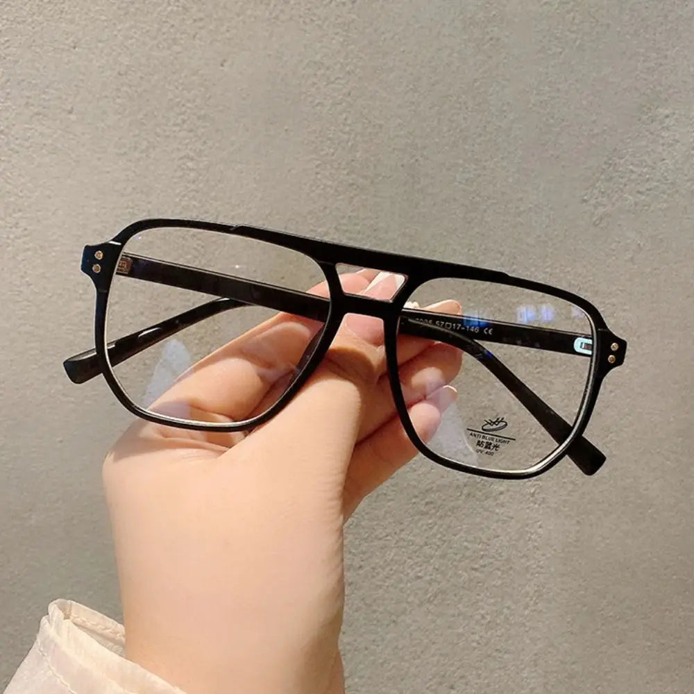 1PC Fashion Anti-blue Light Glasses Men Women Transparent Computer Glasses Retro Square Eyeglasses Optical Spectacle Glasses