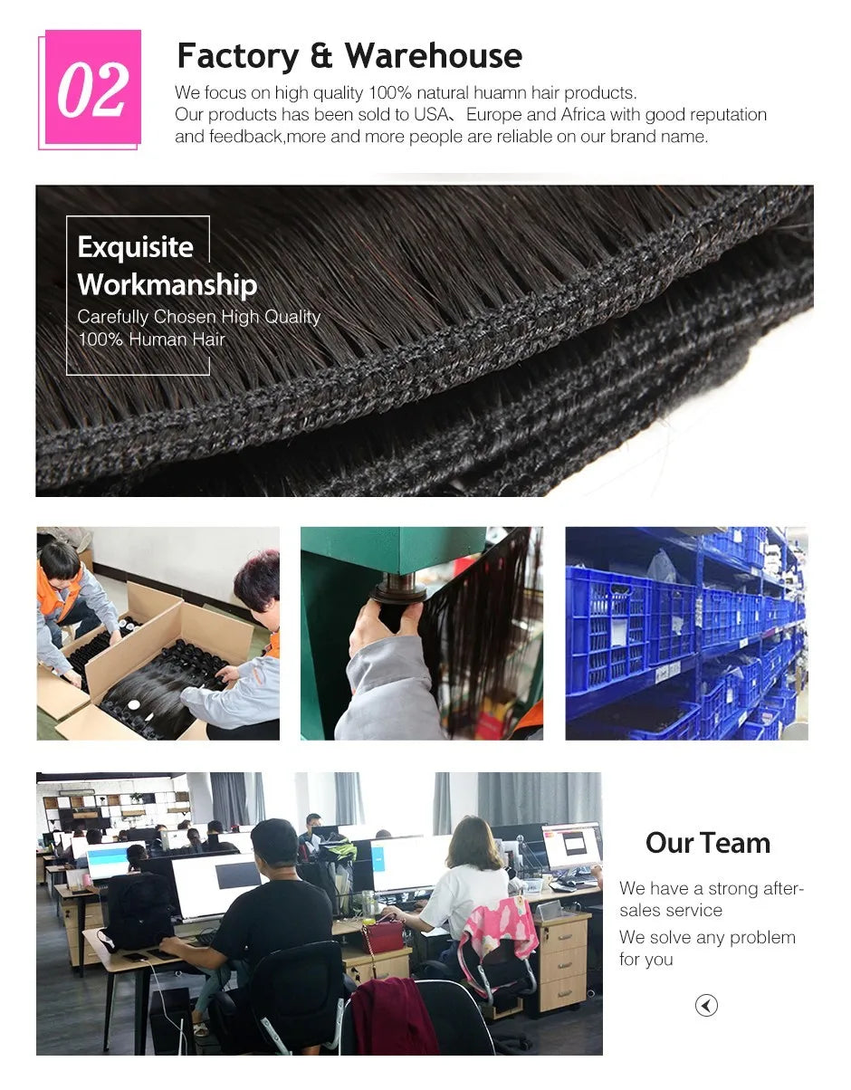 Yaki Straight Human Hair Bundles 100g Per Bundle 100% Human Hair Extensions Sew In Weaves 8-26 Inch Natutral Color 1/3/4 Bundles