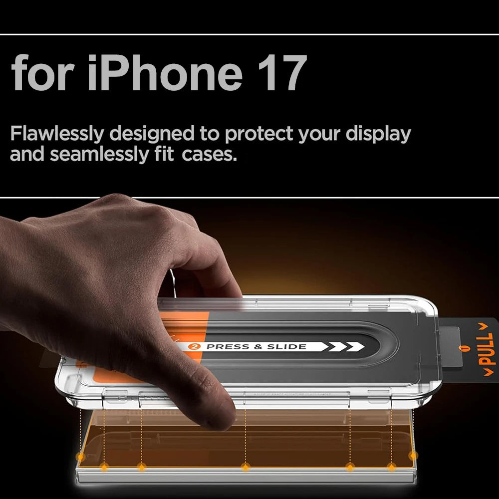Anti Spy Tempered Glass Screen Protectors for IPhone 17/17 Air/17 Pro/17ProMax Private Film with Installation Frame for IPhone17