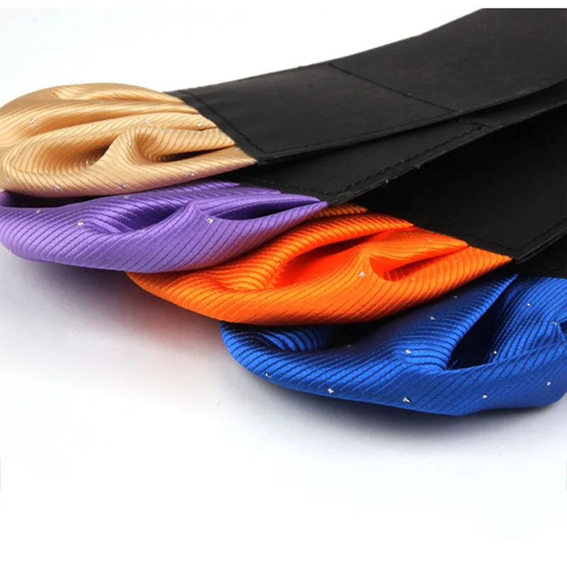 New Men Suits Polyester Designer Handkerchiefs SKULL Dot FLOWER Pocket Square Hankies Colorful Casual Square Pockets Hanky