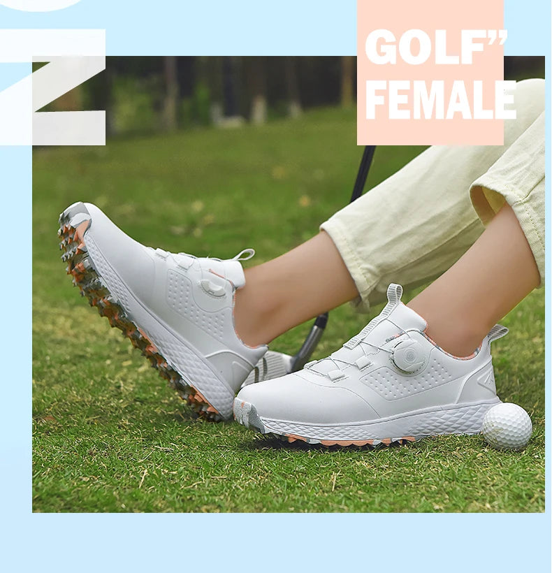 Golf Sneakers Men's Waterproof Fashion Casual Outdoor Comfortable Golfers Footwears Women