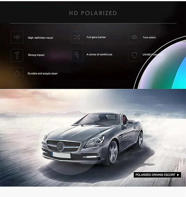 Classic Outdoor Sports Polarized Sunglasses Men Women Cycling Climbing Skiing Fishing Driving Vintage Sun Glasses UV400 Eyewear