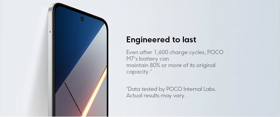 POCO M7 Global Version Snapdragon 685 Smartphone 6.9" 144Hz FHD+ DotDisplay 50MP Camera 7000mAh Battery 33W Fast Charging NFC