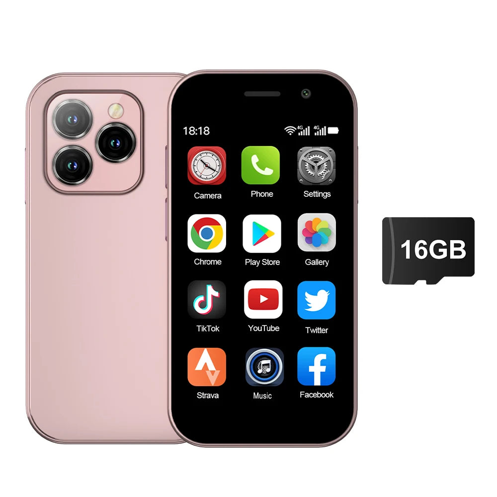 2025 HOT SALE SERVO KING8000 4G Mini Smartphone Android Global GPS 3.0" Display 5MP+2MP WIFI 2000mAh Battery Small Mobile Phones