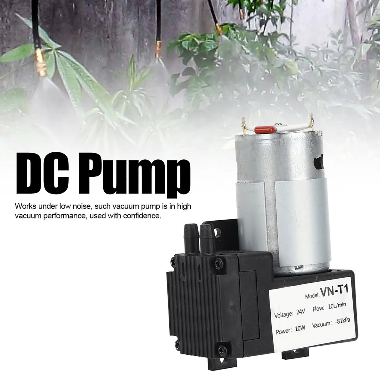 VN T1 Micro DC Vacuum Pump Mechanical Parts Low Noise Industrial Accessory