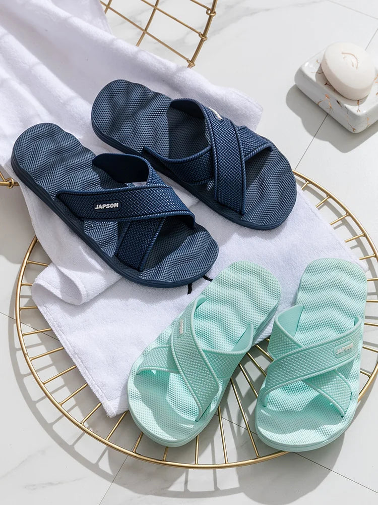Summer Men Women Home Slippers Soft Indoor House Shoes Slides Guest Shoes Sleepers Slipers Bathroom Room Bedroom