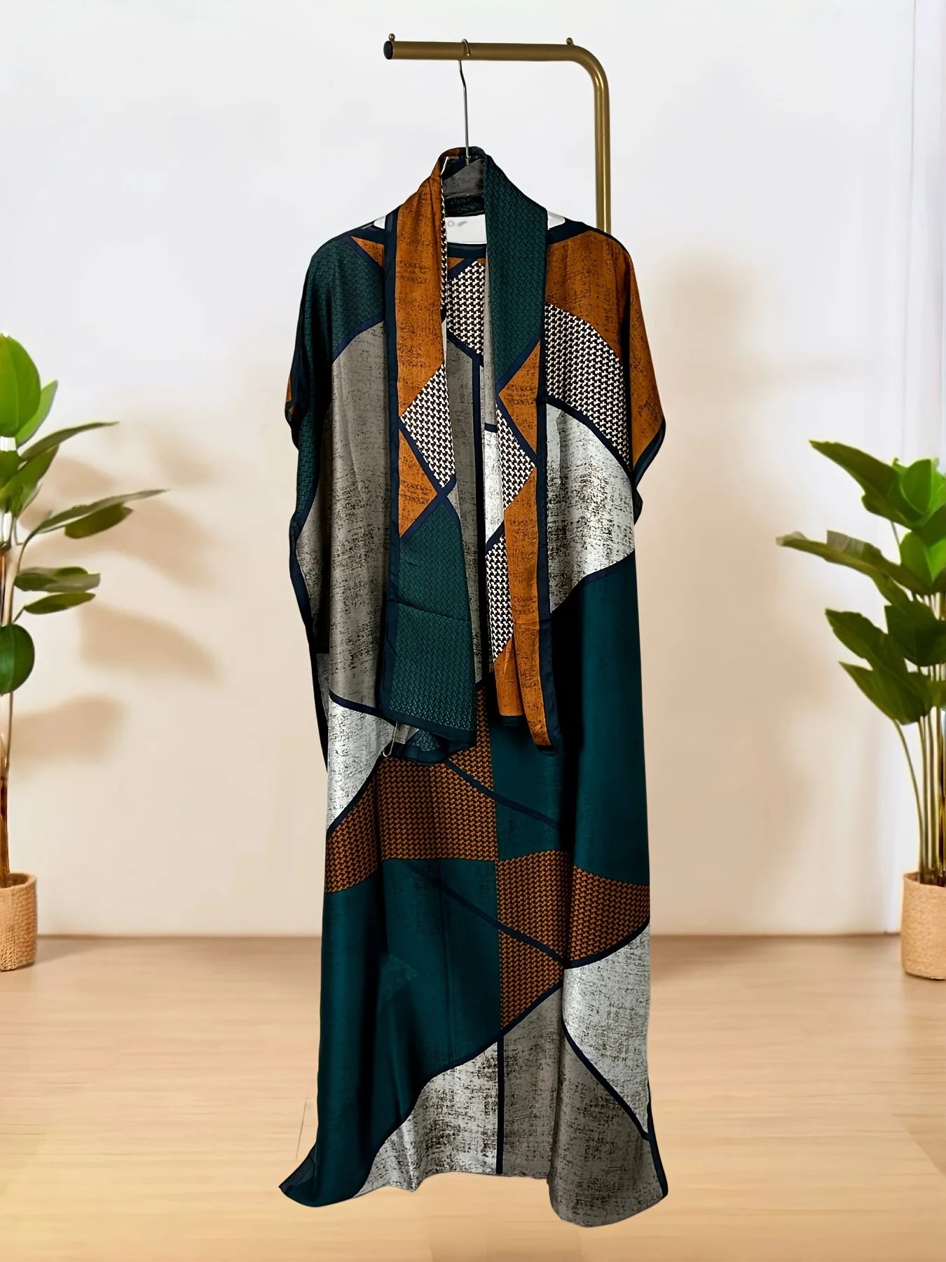 Women's Casual Floral Print Dress Summer Maxi Dress Women's Fashion Party Dress