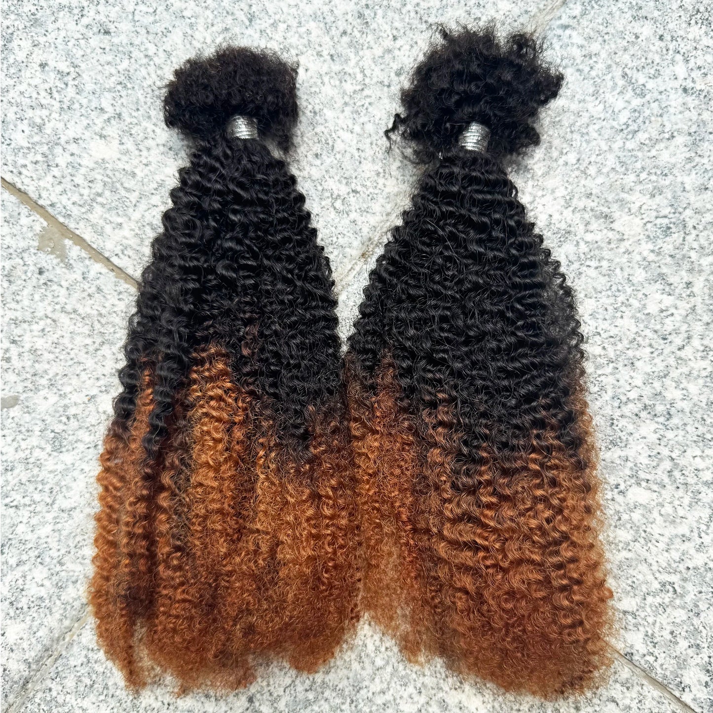 100% Human Hair Soft Afro Kinky Human Hair Bulk 16inch 30g/Pack T1B/30 Color 4C Afro Kinkys Bulk Human Hair for Locs Extensions