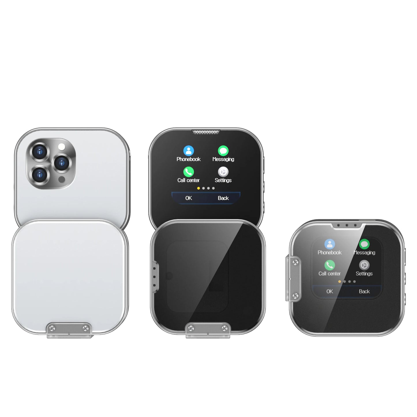 NEW Upgrade SERVO i19 Rotate Touch Screen Phone Dual SIM Bluetooth Dial Sync Music Magic Voice Torch 1.69 Inch 2G Mini Cellphone