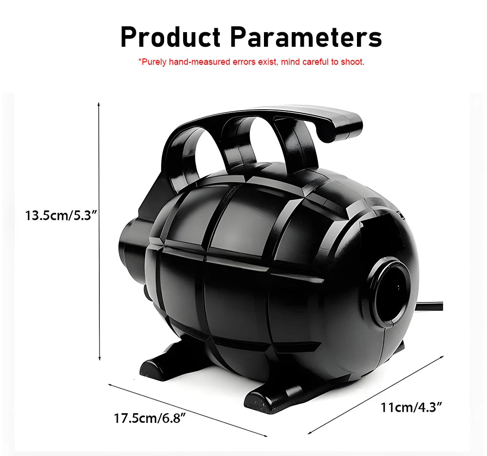 220V Electric Air Pump Electric Tumble Track Air Compressor Gym Air Pump Fitness Mat Air Pump Booster Pump 800L/min