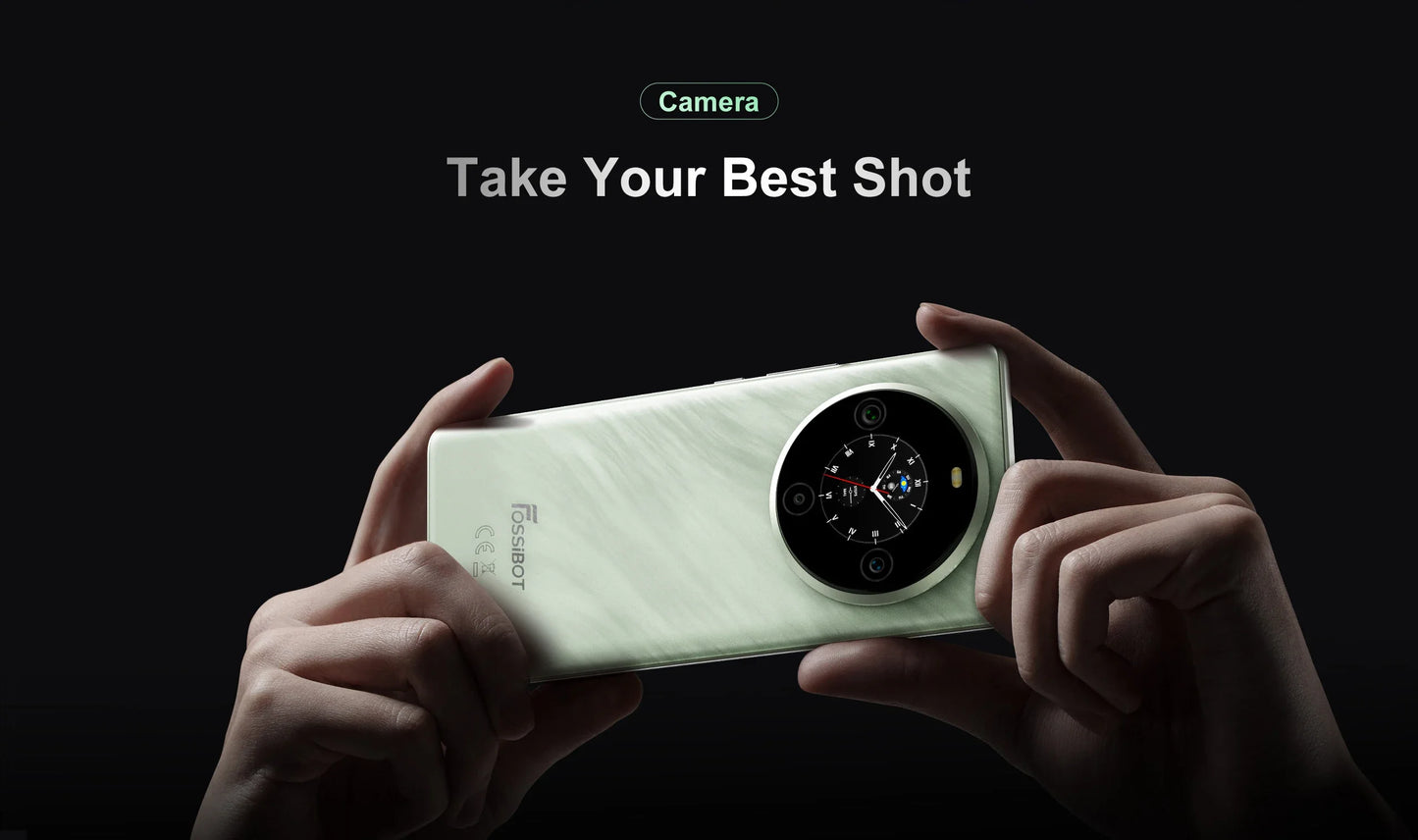 FOSSiBOT S3 PRO Smartphone 20GB +128GB 6.67" AMOLED Display Android 14  Mobile 8+64MP Camera NFC Cell Phone