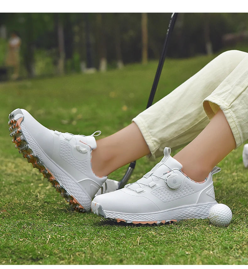 Golf Sneakers Men's Waterproof Fashion Casual Outdoor Comfortable Golfers Footwears Women