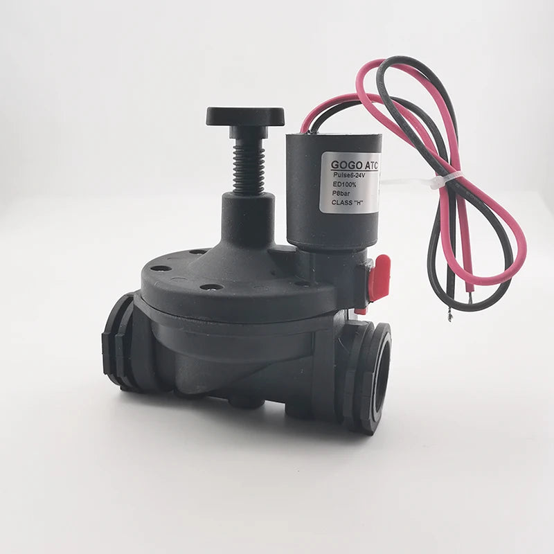 Supply of Water-Saving Normally Closed Irrigation Valve With Adjustable Flow 2 way Plastic Solenoid Valve