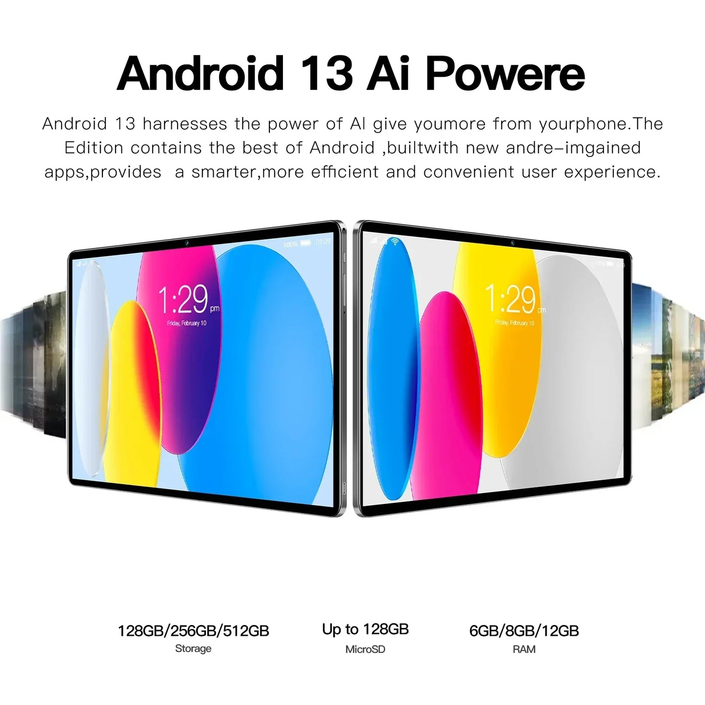 2025 New Original Global Edition Tablet Android 14 Pad 15 Pro 22GB + 2TB Snapdragon 888 Tablet 5G Dual SlM Card WIFI HD 4K M Tab