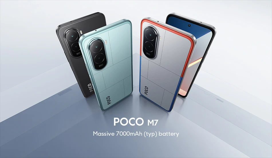 POCO M7 Global Version Snapdragon 685 Smartphone 6.9" 144Hz FHD+ DotDisplay 50MP Camera 7000mAh Battery 33W Fast Charging NFC