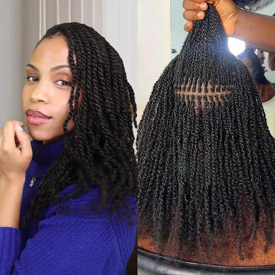 Afro Kinky Curly Bulk Human Hair For Braid Twists Curly Hair Extension Peruvian Hair for Dreadlock Extension Create Dreadlocks
