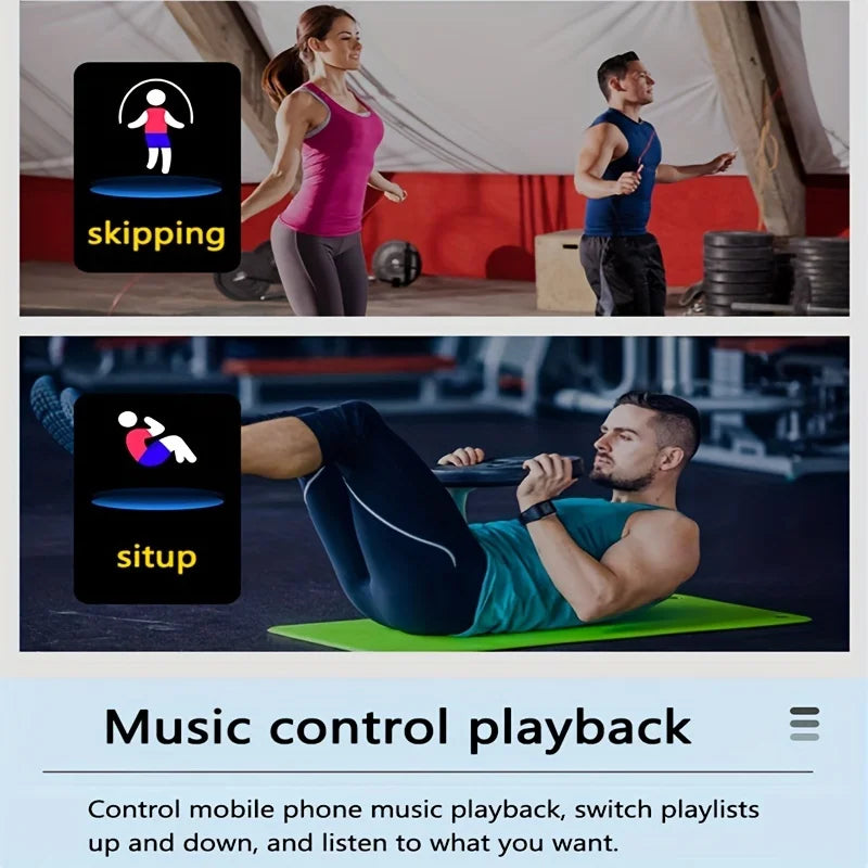 2024 New For Multifunction Smart Watch Kid Men Woman Message Remind Music Control Sport Step Calories 116 Smartwatch Alarm Clock