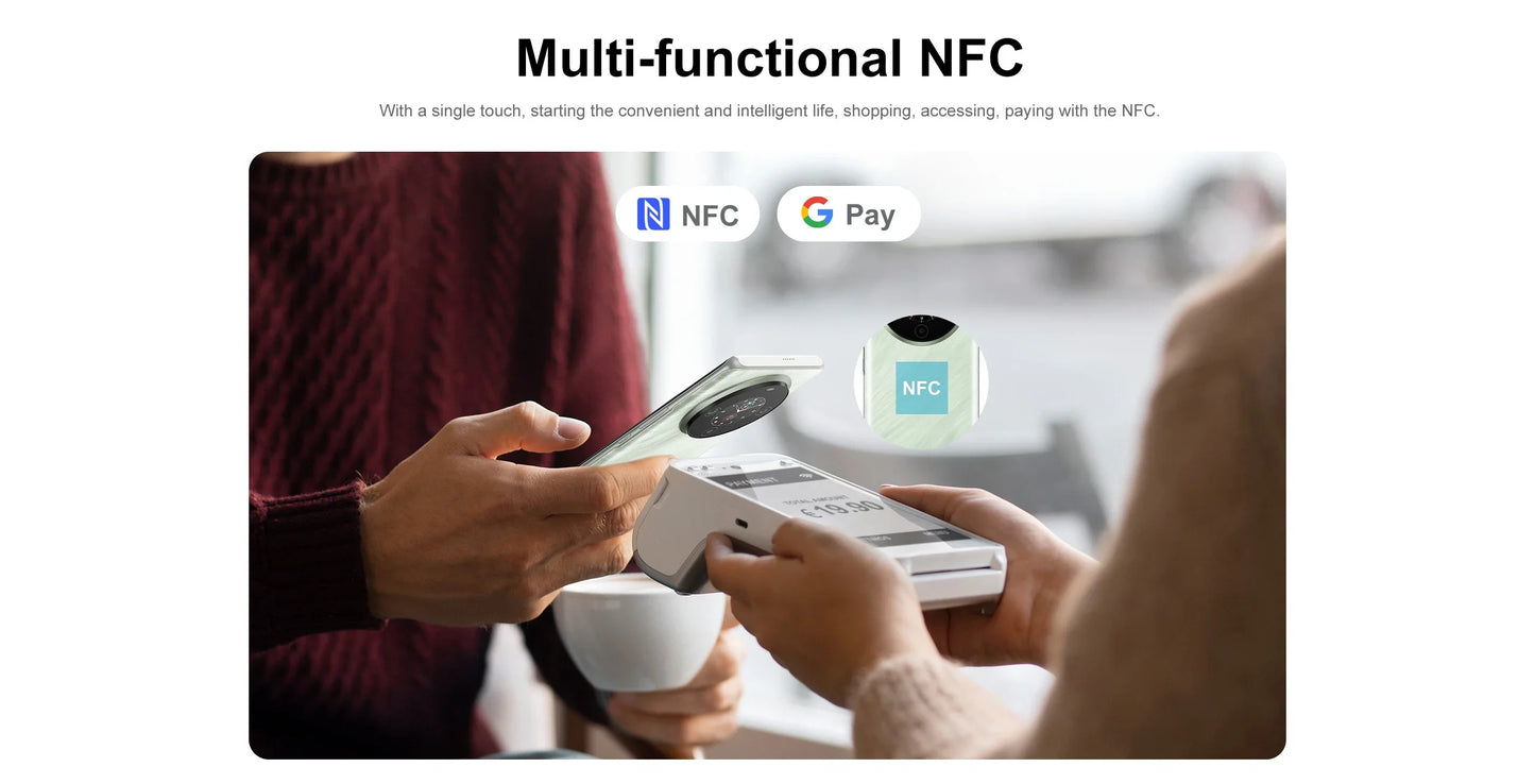 FOSSiBOT S3 PRO Smartphone 20GB +128GB 6.67" AMOLED Display Android 14  Mobile 8+64MP Camera NFC Cell Phone