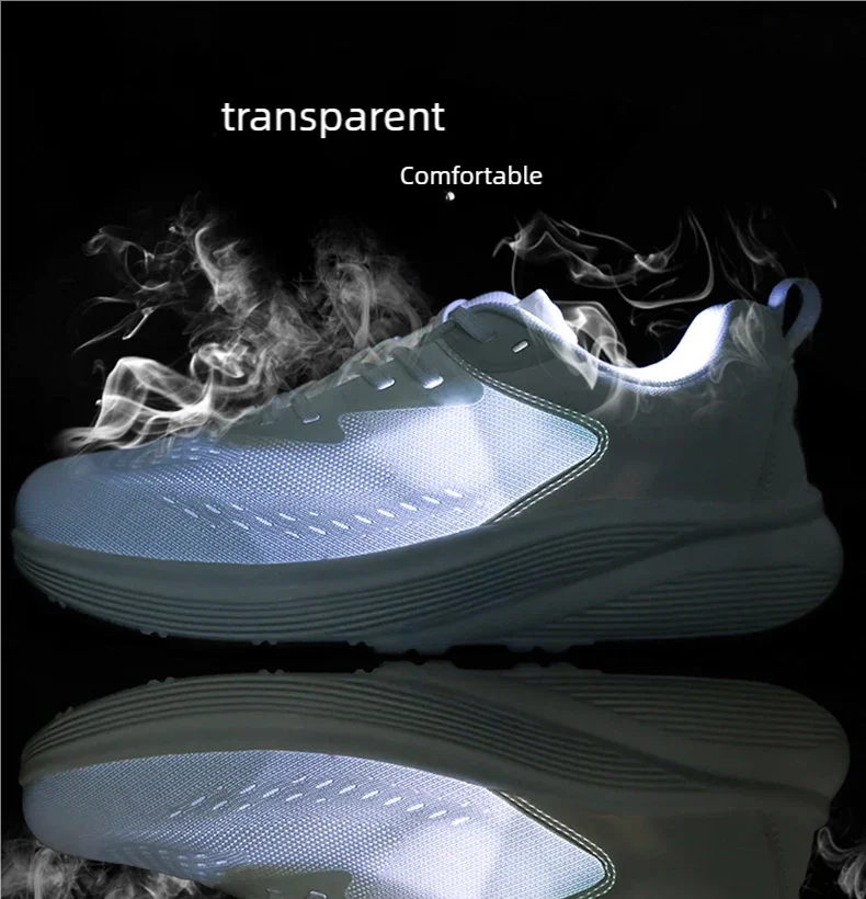 Men's new sports shoes fashion comfortable four season outdoor thick sole wear-resistant height increasing leisure sports shoes