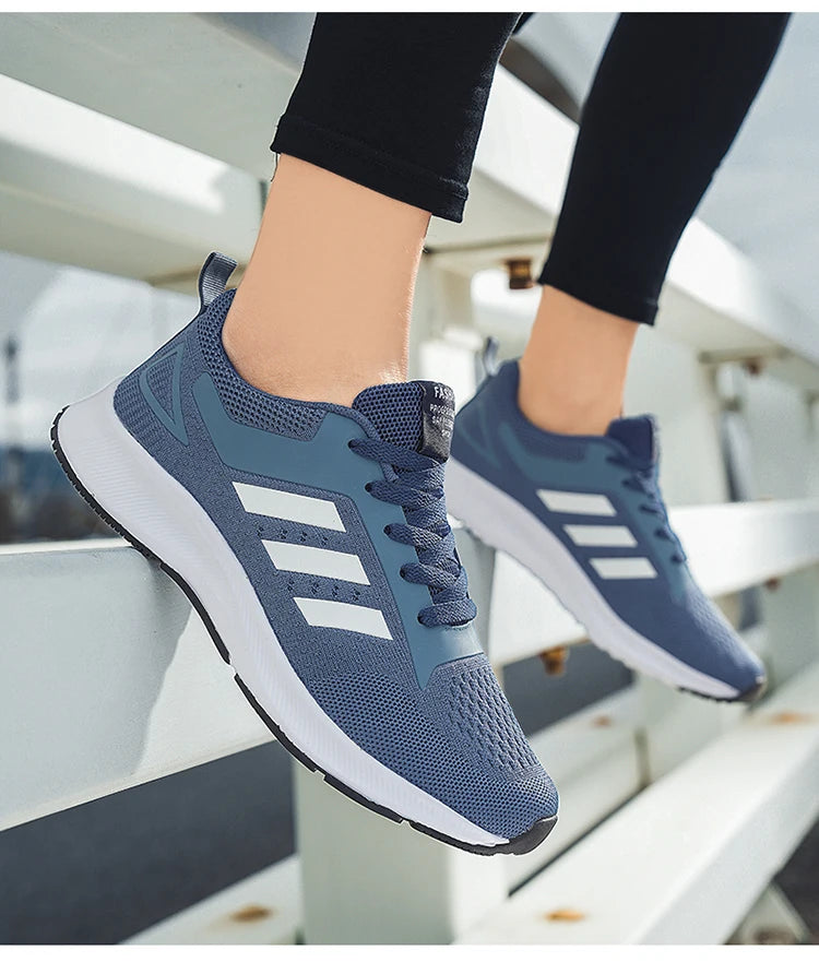 Shoes Men's 2025 Spring New Lightweight Non-slip Fashion Trend All-match Casual Soft Bottom Shock Absorption Running Sports
