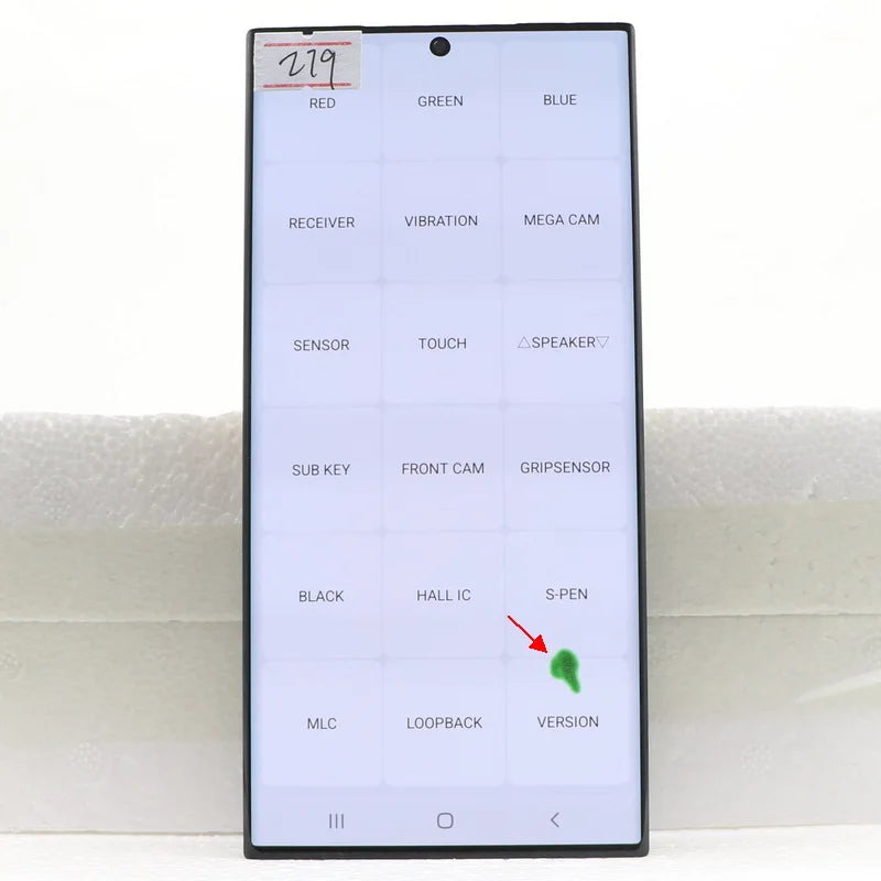 6.8'' Display For Samsung Galaxy S23 Ultra S918 SM-S918B S918U S918B/DS SUPER AMOLED LCD Touch Screen Digitizer with defects