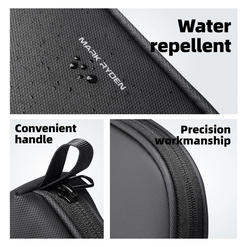 Mark Ryden Electronic Organizer Pouch, Cable Management Bag for USB Drives, Cables, Earphones Small Parts Storage Accessory Case