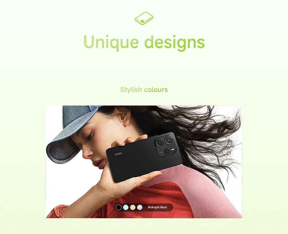 Xiaomi Redmi Note 14 4G NFC helium G99-Ultra 6,67 ''AMOLED screen 120 Hz 108 MP IA camera 5500 mAh battery,Charger Not Included