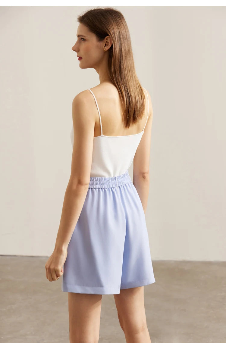 AMII Minimalism Women's blazer Fashion 2024 Summer Blazers Office Lady Elegant Chic Female shorts Separately Sale 72311003