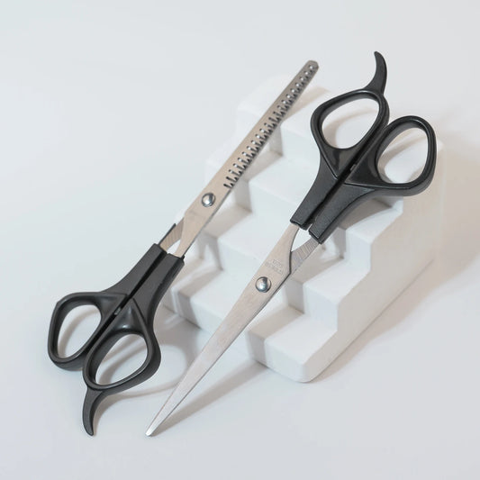 Hair Cutting Scissors Shears Kit, Professional Hairdressing Scissors for Hairdresser Salon Barber，Special for real hair wigs