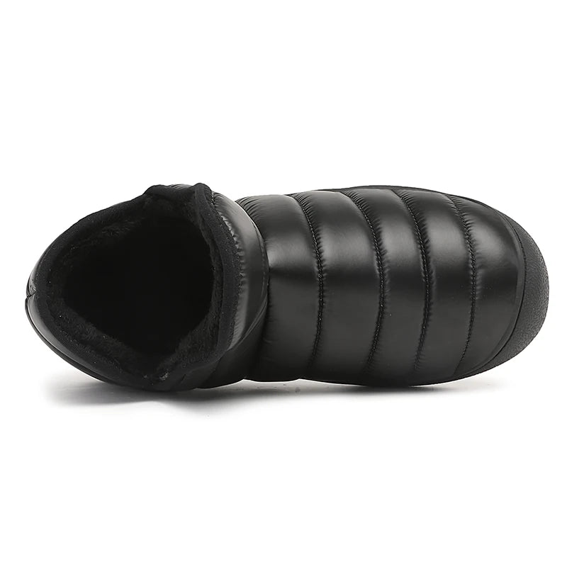 Winter Women Waterproof Snow Boots Lightweight Women Ankle Boots Sneakers Outdoor Sandproof Couple Warm Cotton Boot Botas Mujer