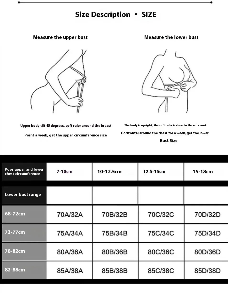 Students High School Girls Bra Underwear Women No Underwire Thin Style No Trace Cotton Bra