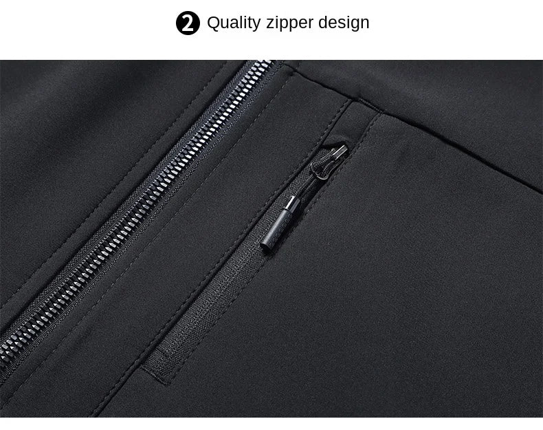 Soft shell thick vest men's autumn and winter work clothes plush jacket waterproof sleeveless windproof running sports vest