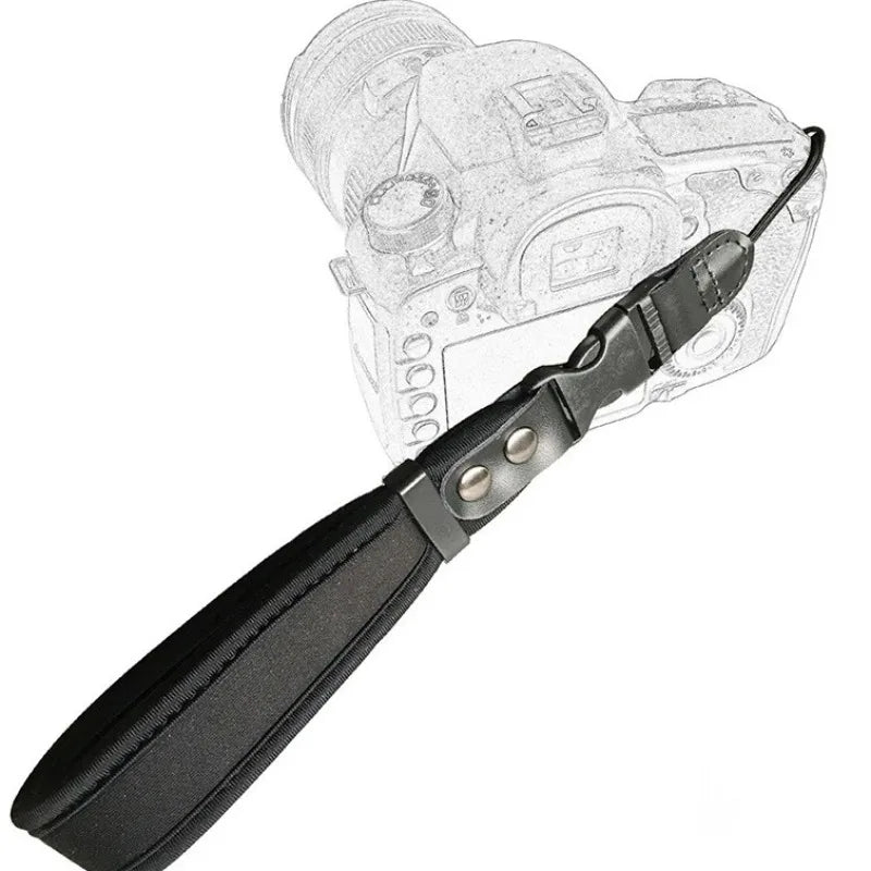 Neoprene Soft Quick Detachable Wrist Hand Strap for DSLR Camera Wrist Strap Camera Accessories camera hand strap