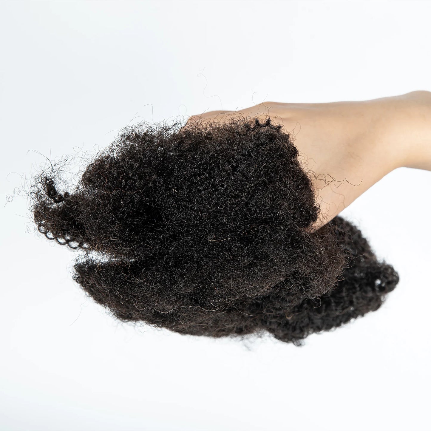 50g/Pack Afro Kinky Curly Human Hair Bulk For Braiding Dreadlock Remy Bulk Hair No Attachment Peruvian Natural Color Braids Hair