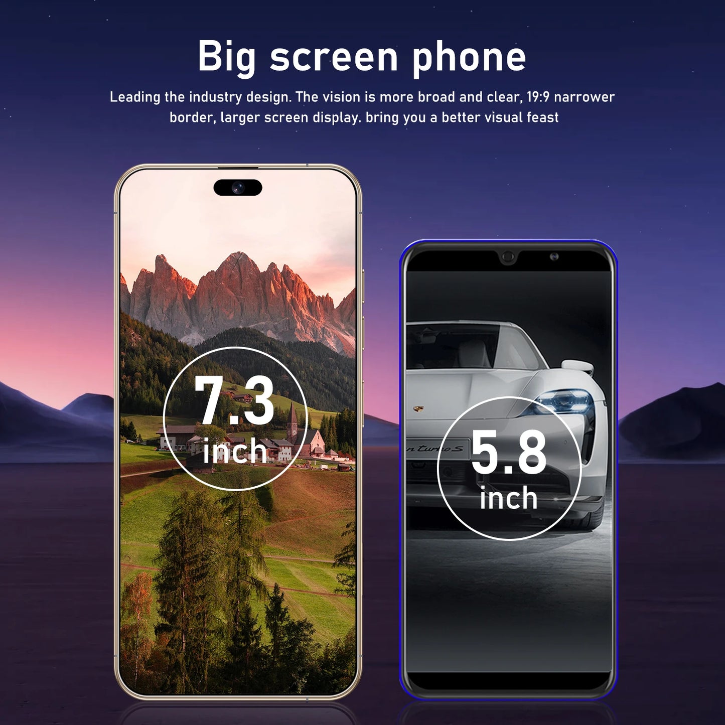 7.3" Display Phone Case Designed for Snapdragon 8 Gen 3 Performance 8000mAh Battery Life