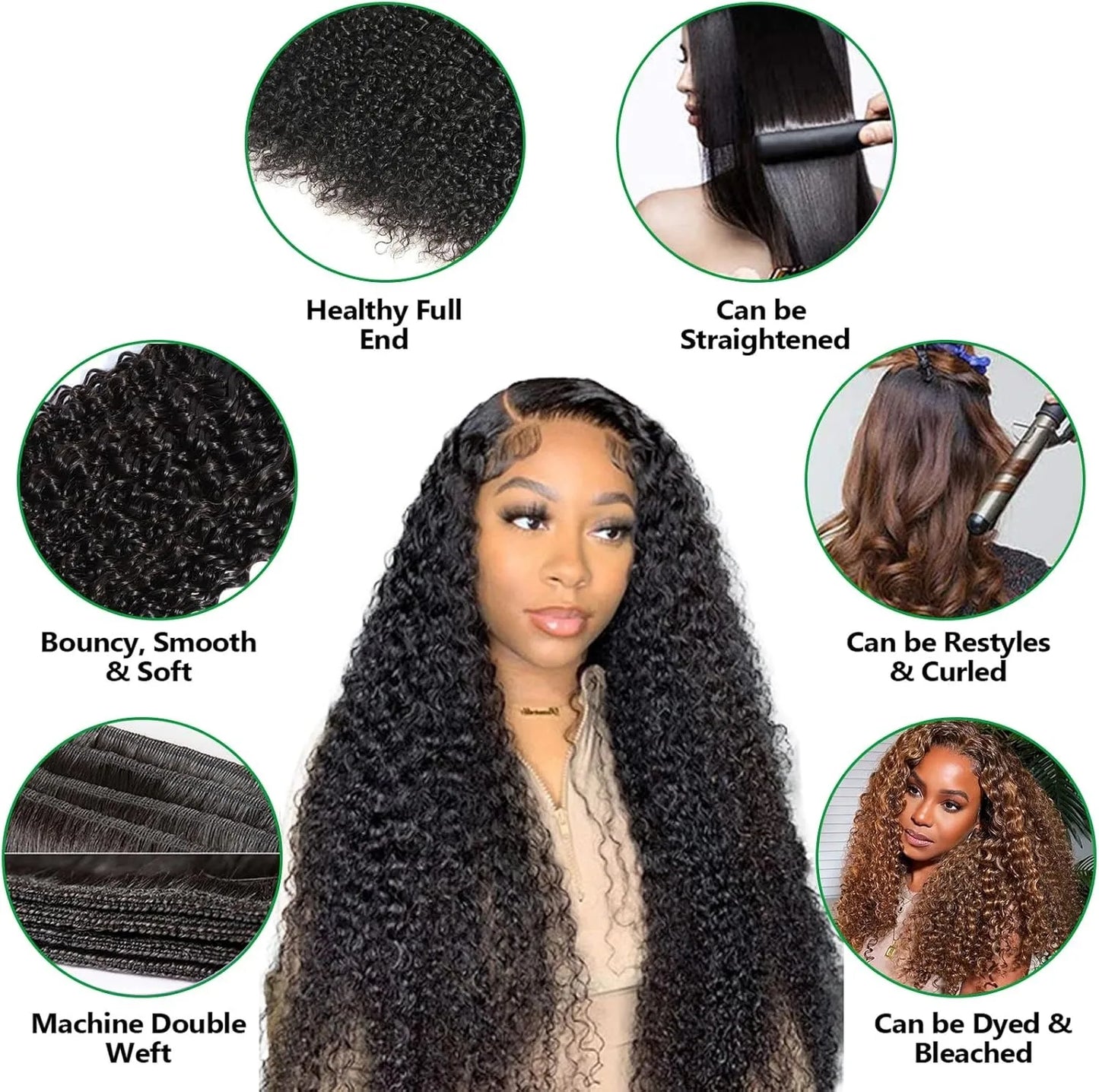 Factory Direct Sale Unprocessed 100% Virgin Human Hair 1/3 Wholesale Hair Bundles Soft Shiny Full Cuticles Attached No Shedding