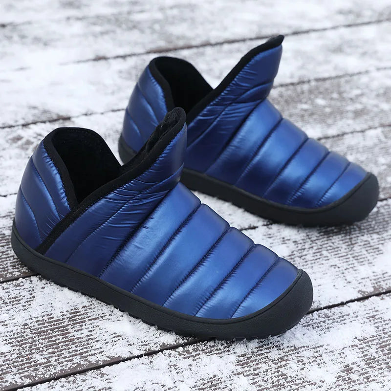 Winter Women Waterproof Snow Boots Lightweight Women Ankle Boots Sneakers Outdoor Sandproof Couple Warm Cotton Boot Botas Mujer