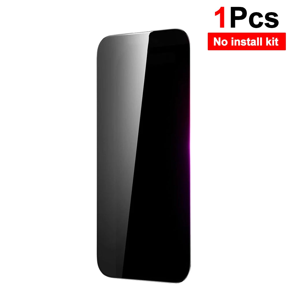 Anti Spy Tempered Glass Screen Protectors for IPhone 17/17 Air/17 Pro/17ProMax Private Film with Installation Frame for IPhone17